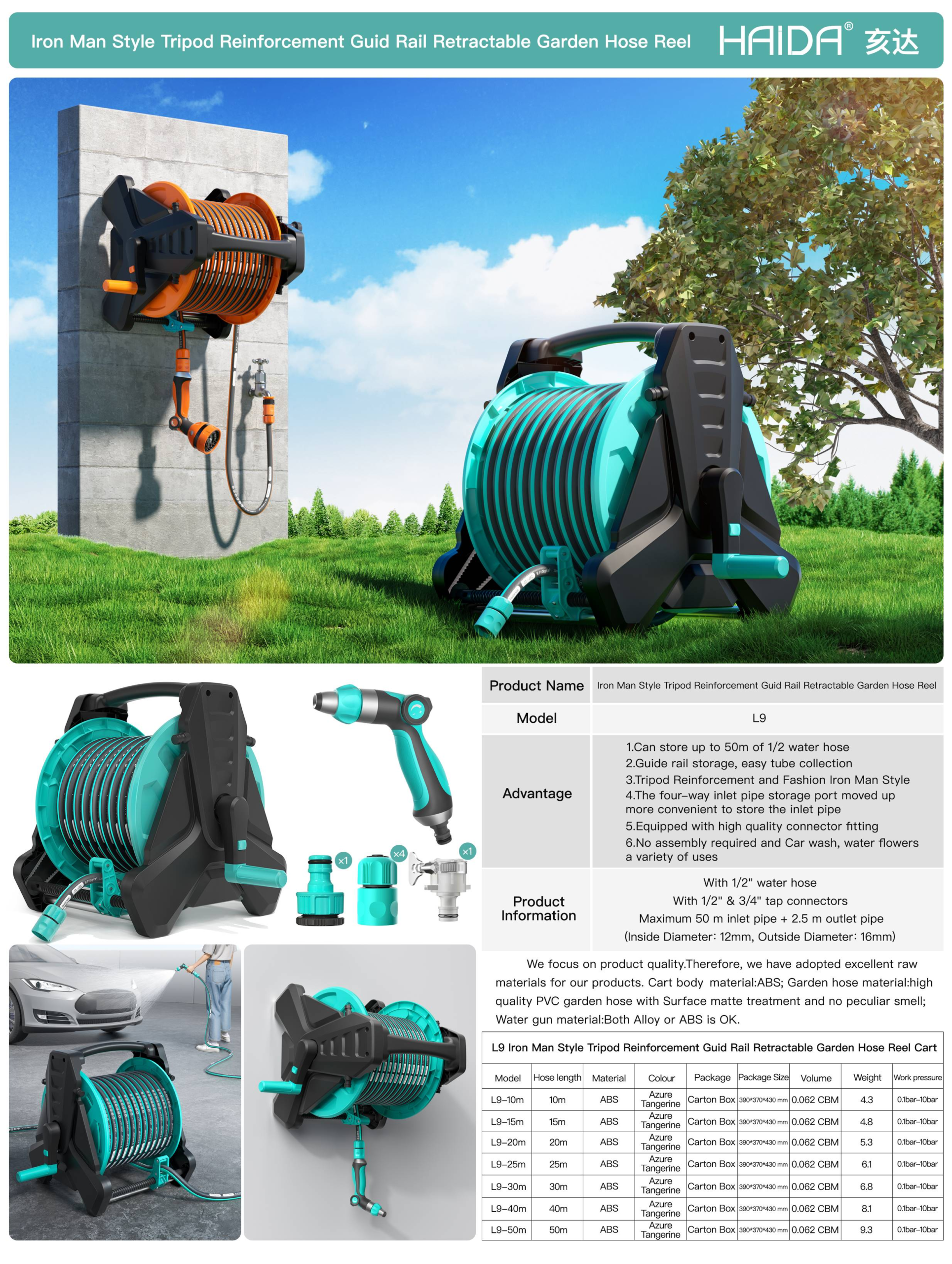 t2 alloy showerhead spray gun alloy garden spray gun 10 pattern
