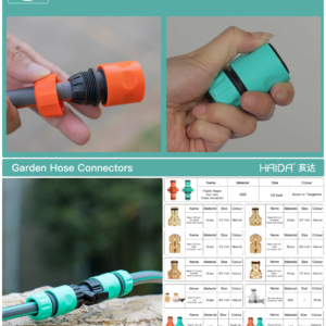 plastic 1/2 inch standard hose connector